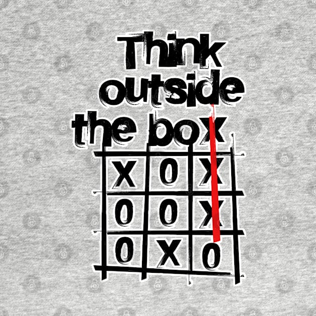 Think outside the box. Witty gift for corporate employee. Perfect present for mom mother dad father friend him or her by SerenityByAlex